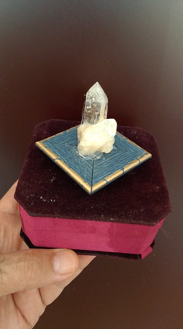 Beyaz Kristal Taş Dekoratif Objesi - Görsel 2