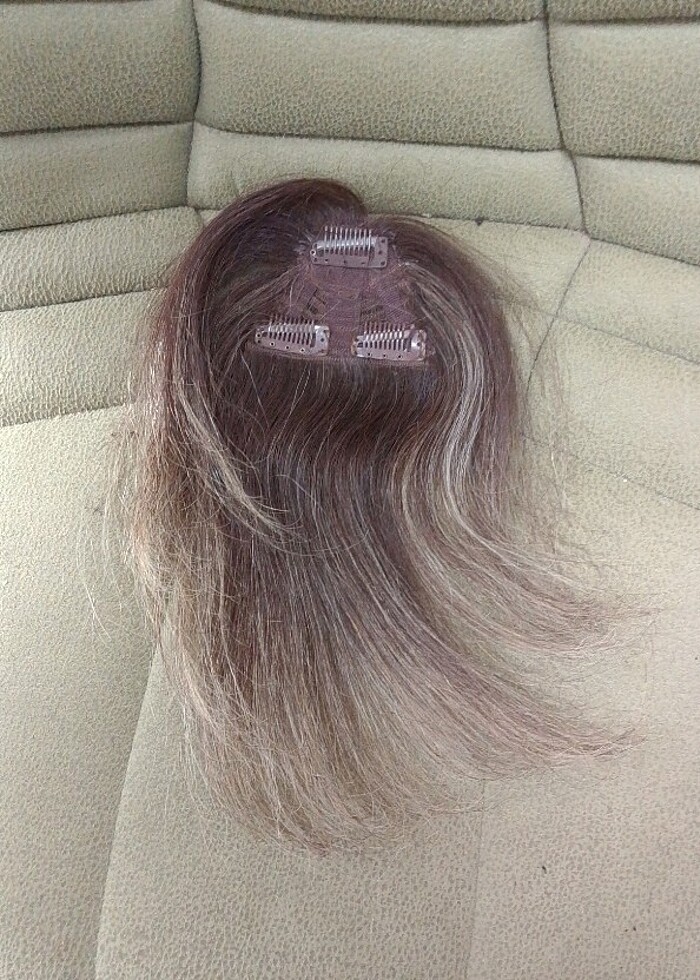 o/o 100 Gerçek saç kakül ve perçem - Görsel 5