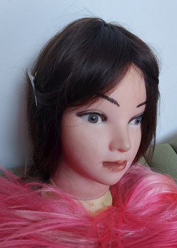 Gerçek saç kısa kesim peruk - Görsel 5