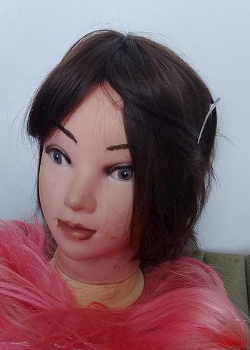 Gerçek saç kısa kesim peruk - Görsel 4