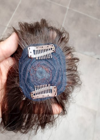 Kahverengi kahkül gerçek Saç tepelik - Görsel 3