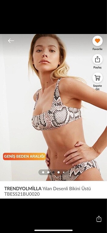 Trendyol & Milla Trendyol Milla Bikini üstü