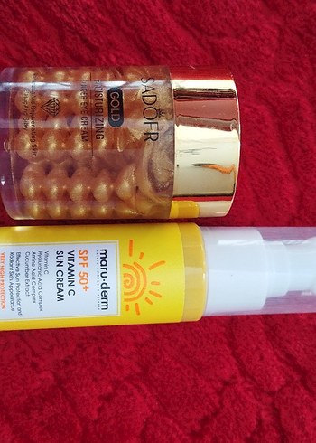 Maru-Derm SPF50 Vitamin C Güneş Kremi - Görsel 4