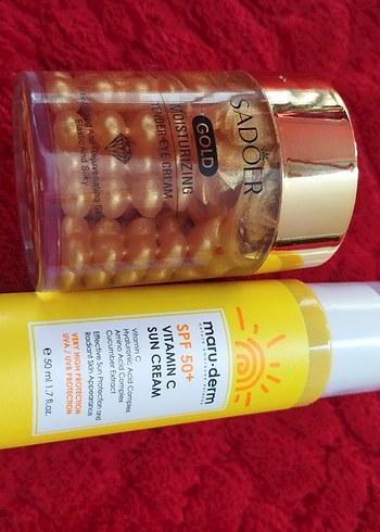 Maru-Derm SPF50 Vitamin C Güneş Kremi - Görsel 5