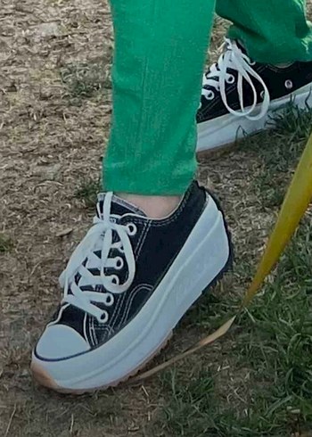 Converse Siyah Platform converse Kadın Spor Ayakkabı