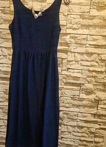 Zara Keten Elbise 