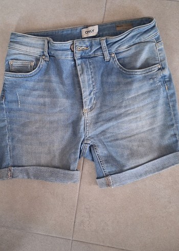 Only Acik Mavi Denim Sort