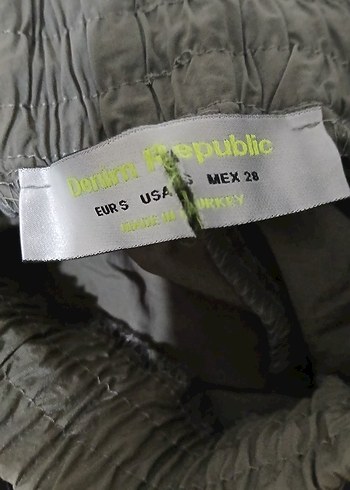 Yeşil Fermuarlı Erkek Paraşüt Eşofman Altı - Görsel 8