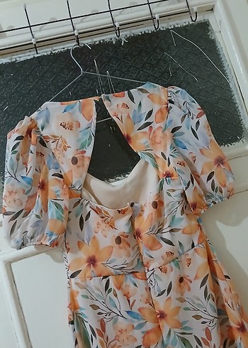 Trendyol Milla Çiçek Desenli  Elbise - Görsel 9