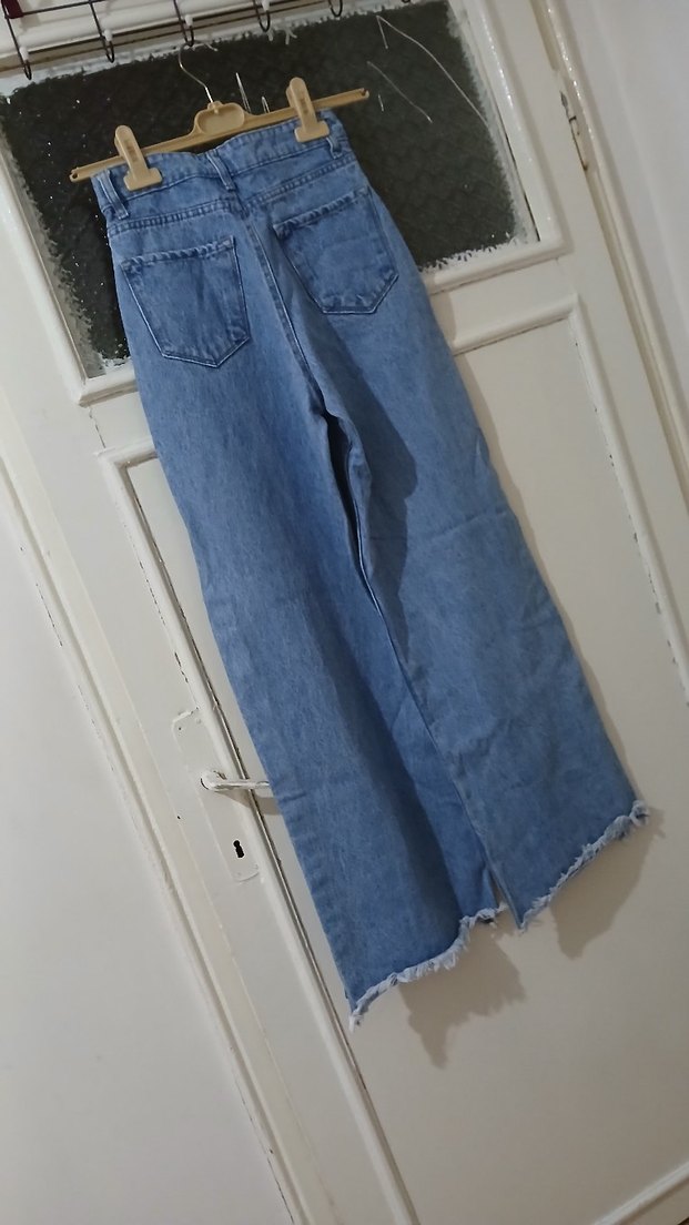 Yüksek Bel Kadın Jeans - Görsel 5