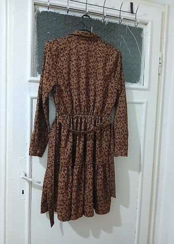 Kız Çocuk Düğmeli Bohem Elbise - Görsel 6