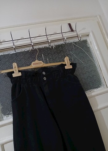 Kadın Siyah Kot Pantolon Jeans - Görsel 2