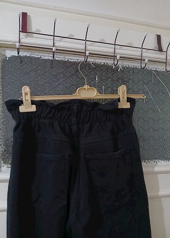 Kadın Siyah Kot Pantolon Jeans - Görsel 6