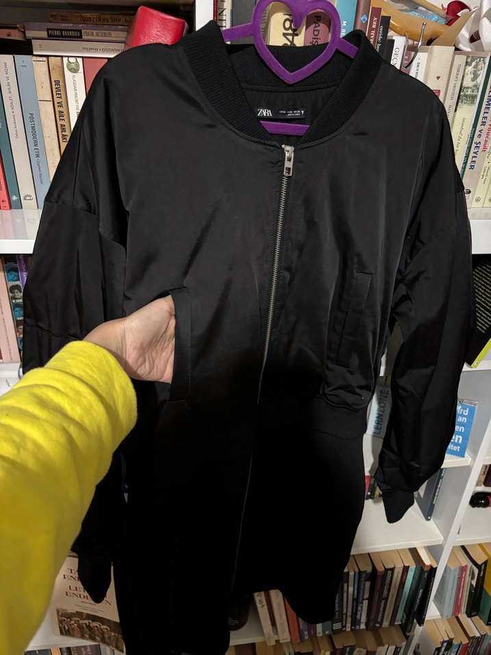Zara Siyah Mont - Görsel 5