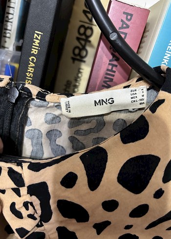 Kahverengi Zebra Desenli Kadın Bluz - Görsel 3