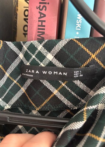 Zara Ekose Elbise - Görsel 4