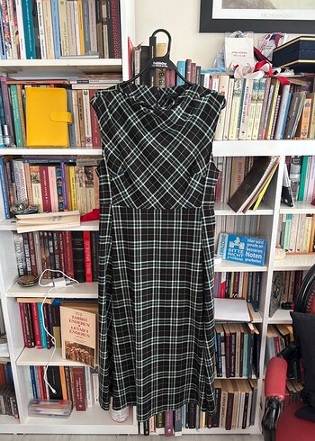 Zara Ekose Elbise - Görsel 2