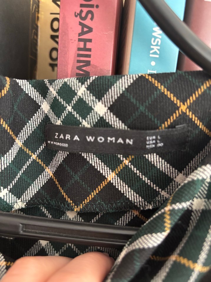 Zara Ekose Elbise - Görsel 4