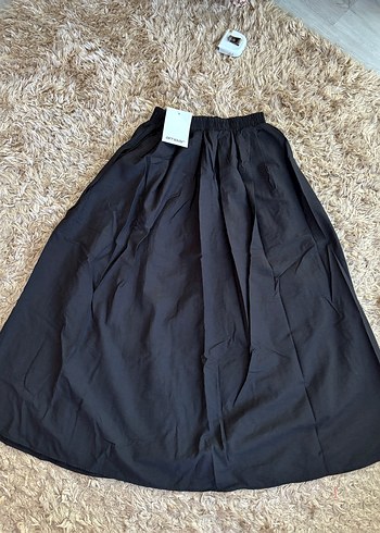 Kadın Siyah Uzun Etek - Görsel 5