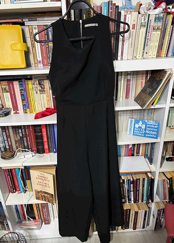 Siyah Kadın Tulum - Görsel 7