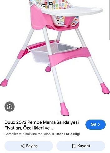 Diğer DUUX MAMA SANDALYESİ