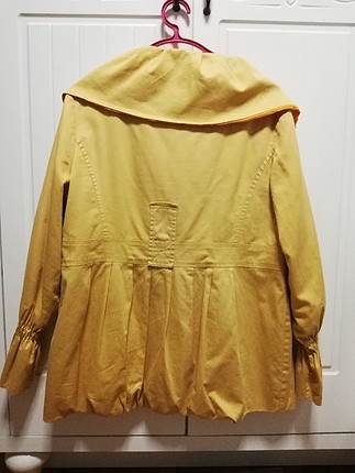 Diğer Sarı trenchcoat
