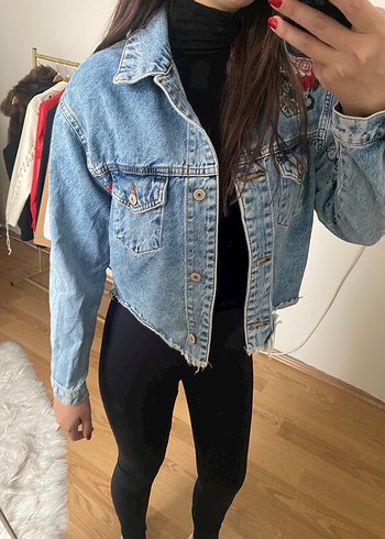 LTB Acik Mavi Denim Ceket