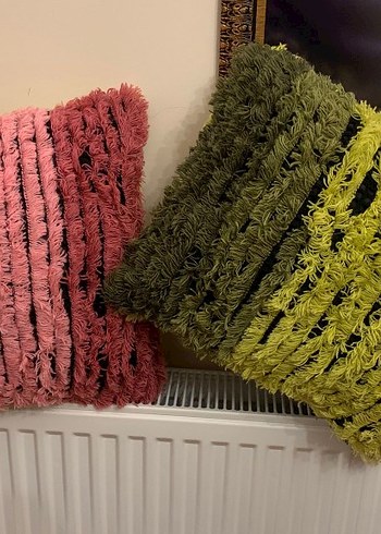 Nakışlı Çok Renkli Yastık Kılıfı - Görsel 3