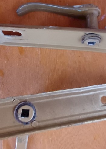 Kahverengi Çiçek Desenli kapı Kolu - Görsel 18