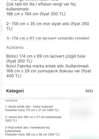 erkek şal lar - Görsel 19