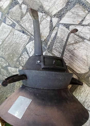 Beden retro döküm ızgara mangal