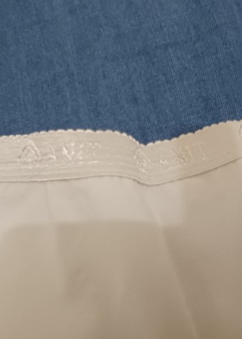 Beyaz  Atlet banyo ve şort - Görsel 9