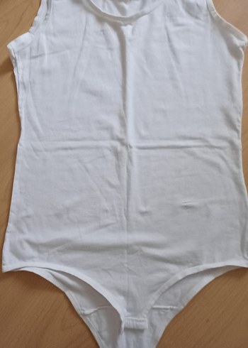 Beyaz  Atlet banyo ve şort - Görsel 20