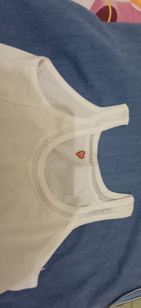 Beyaz  Atlet banyo ve şort - Görsel 2