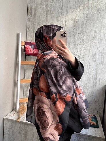  Beden kahverengi Renk Rose model pamuk soft