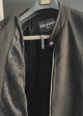 Siyah Erkek Süet Fermuarlı Ceket - Görsel 2