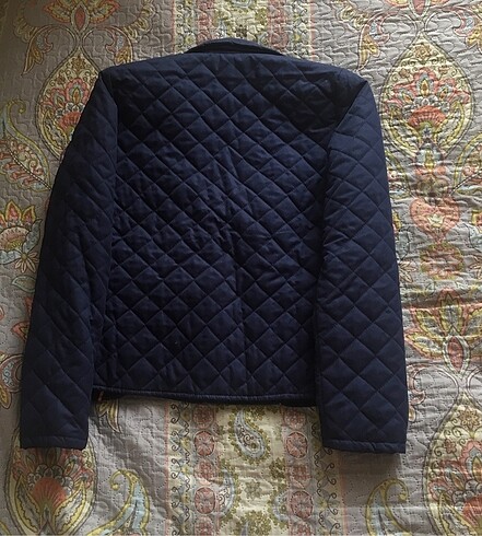 Zara Kapitone lacivert mont