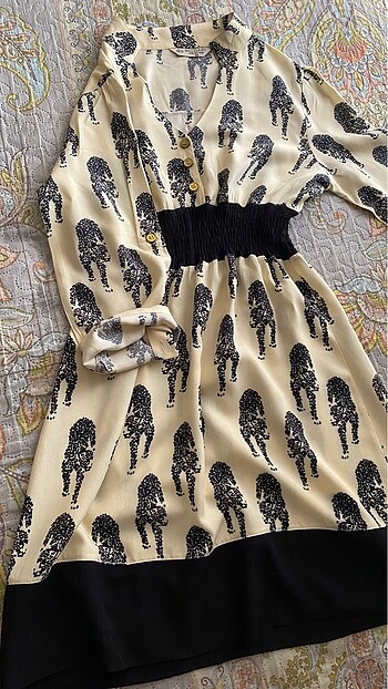 Zara Şık elbise vintage otantik