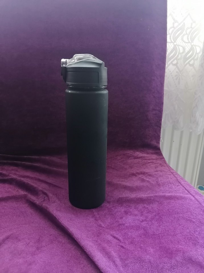 Çocuklar için Siyah Termos Matara - Görsel 2