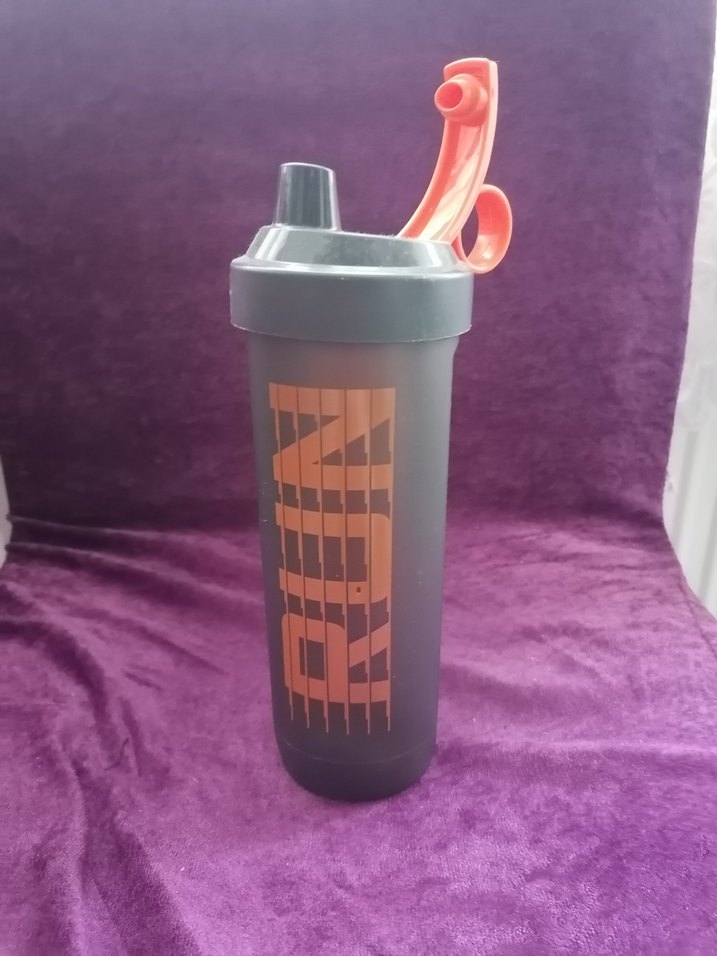 Siyah Bebek Biberonu Turuncu Kapaklı - Görsel 2