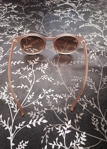 Şeffaf Bej Vintage Kadın Güneş Gözlüğü