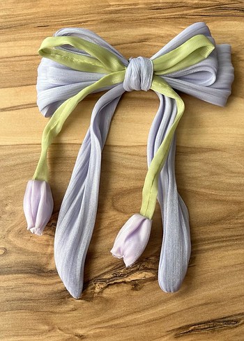 Bohem Mor Fiyonk Saç Aksesuarı - Görsel 2