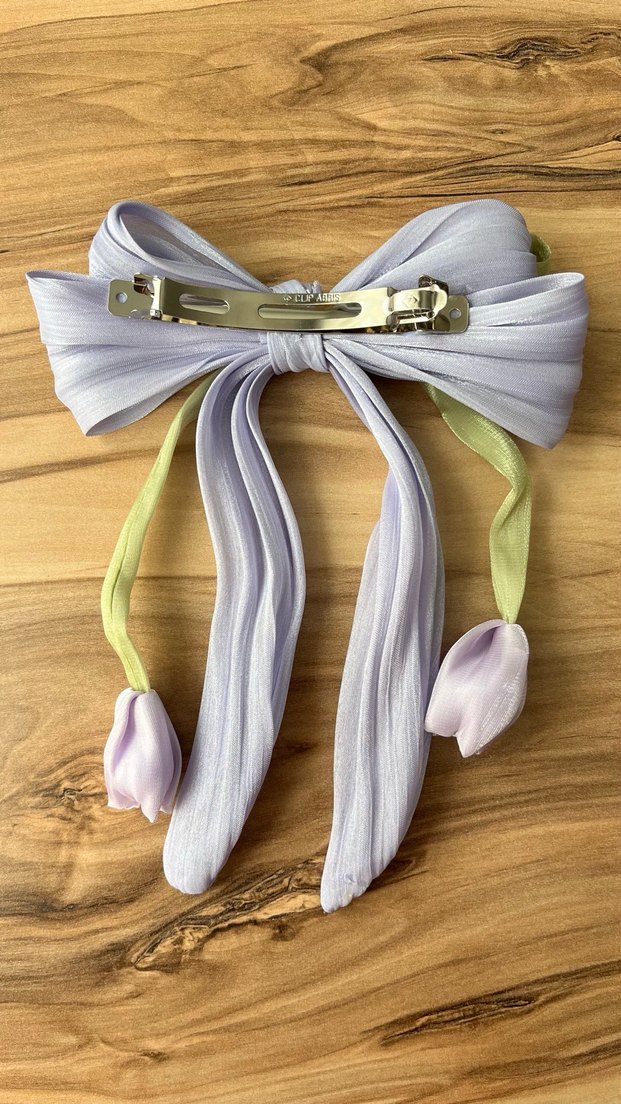 Bohem Mor Fiyonk Saç Aksesuarı - Görsel 3