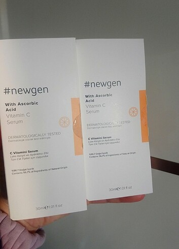 C vitamini serum