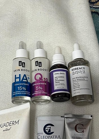 Güneş kremi, cilt bakım serum, kil maskesi - Görsel 2