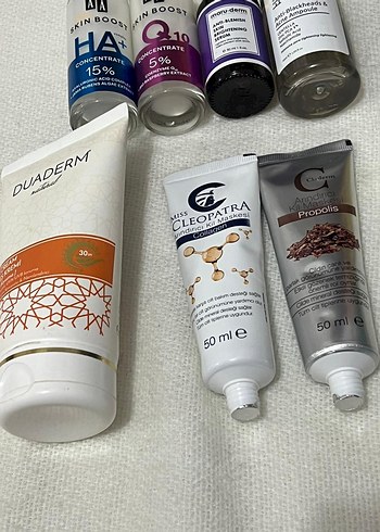 Güneş kremi, cilt bakım serum, kil maskesi - Görsel 3