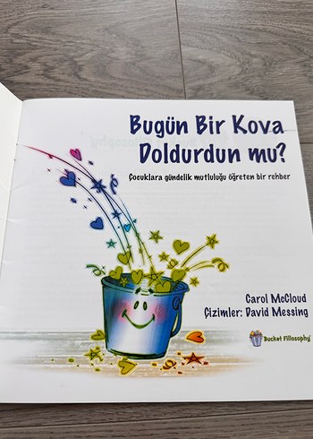 Bugün Bir Kova Doldurdun mu? - Çocuk Kitabı - Görsel 4
