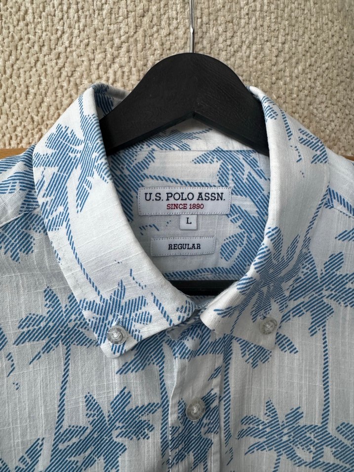 Polo uzun kollu Orjinal erkek gömlek - Görsel 2