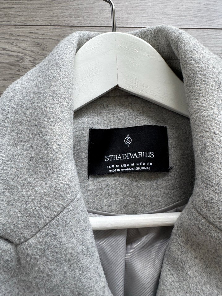 Stradivarius Kadın Kaşe Kaban - Görsel 2