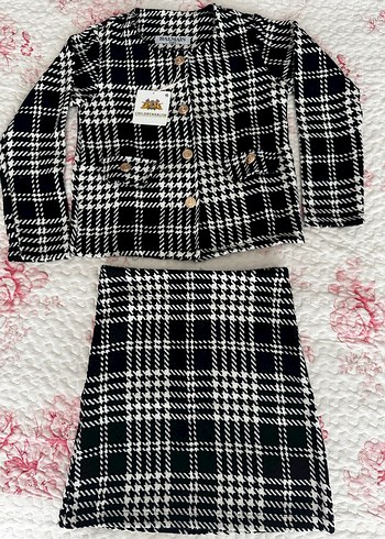 Kız Çocuk Etek Ceket Takım - Görsel 2